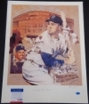 Duke Snider 16x20 Autographed Pelusso (Brooklyn Dodgers)